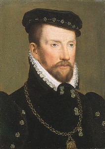 François Clouet, Portrait de Gaspard de Coligny, 1565-1570, Saint Louis Art Museum. (Source: Wikipedia)