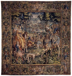François SPIERING, "Urgande Handing over the Lance to Amadis ",1590-95, collection privée (source : WGA)