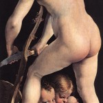 Parmigianino, Cupidon, Kunsthistorisches Museum, Vienna, 1523-1524 (source : wga)
