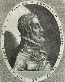 Dominicus CUSTOS (1560-1612), Fernando Francesco d'Avalos (Marquis de Pescara), (Source : Wikipédia)
