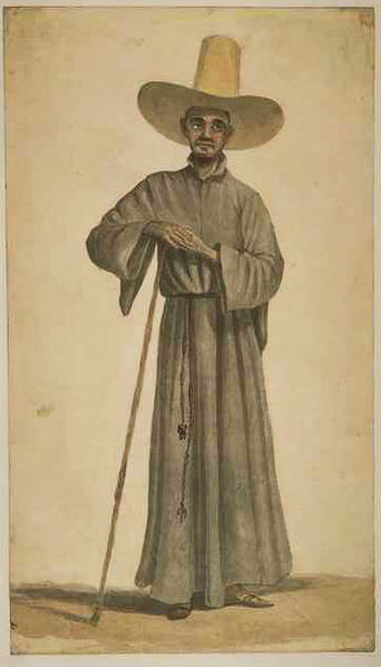 Père jésuite au Brésil, Anonyme, XVIIIe siècle (source wikimedia commons)