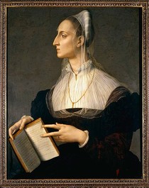 Agnolo Bronzino, Ritratto di Laura Battiferri, Palazzo Vecchio, Firenze (source: wikipédia)
