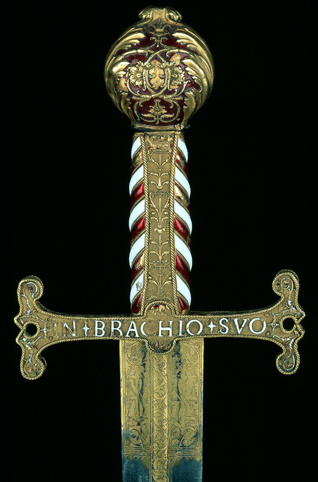 Epée d'apparat  de François Ier, vers 1525, Musée de l'armée (musée de l'armée)