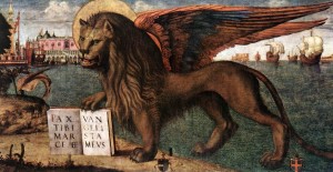 Carpaccio Vittore, The Lion of St Marc, 1516