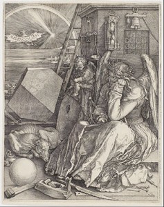 Albrecht Dürer, Melancholia I, 1514, Minneapolis Institute of Arts, Minneapolis.