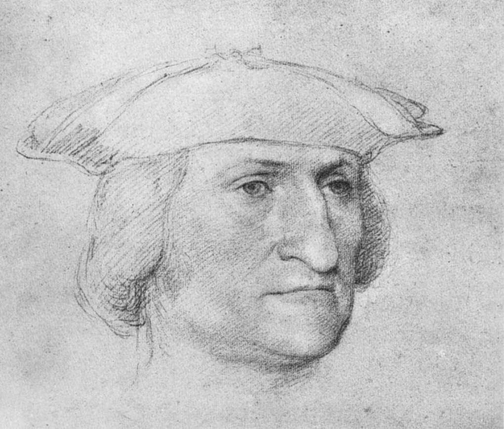 Jean Clouet, "Portrait d'un homme inconnu", Musée Condé, Chantilly (source : WGA).
