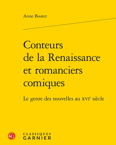 Conteurs de la Renaissance et romanciers comiques