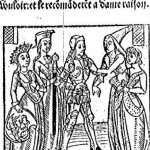 Martin Le Franc, Le Champion des Dames, 1440-1441, Franc-Vouloir contre Malebouche (source : Gallica)