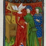 The Talbot Master, Sempronia, miniature issue du De claris Mulieribus dans une traduction française, c. 1440 (source : site de la British Library)