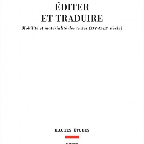 Roger Chartier - Editer et traduire
