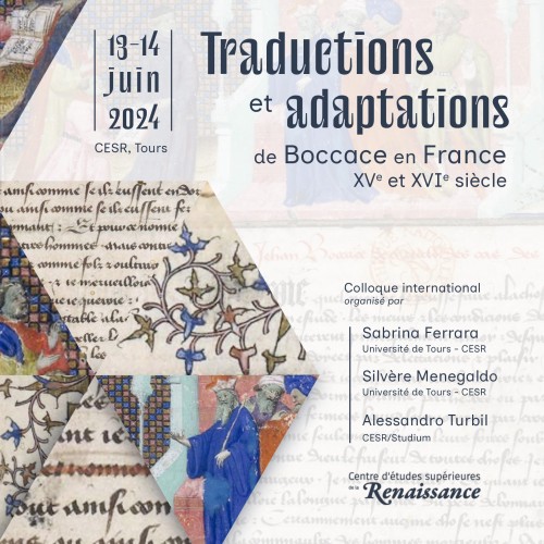 Traductions et adaptations de Boccace en France, XVe et XVIe siècle