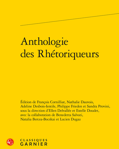 Anthologie des Rhétoriqueurs